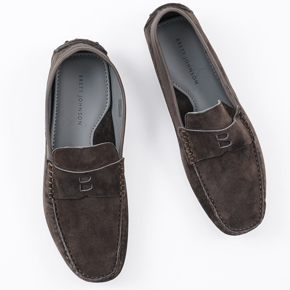 Brett Johnson Suede Driving Loafer