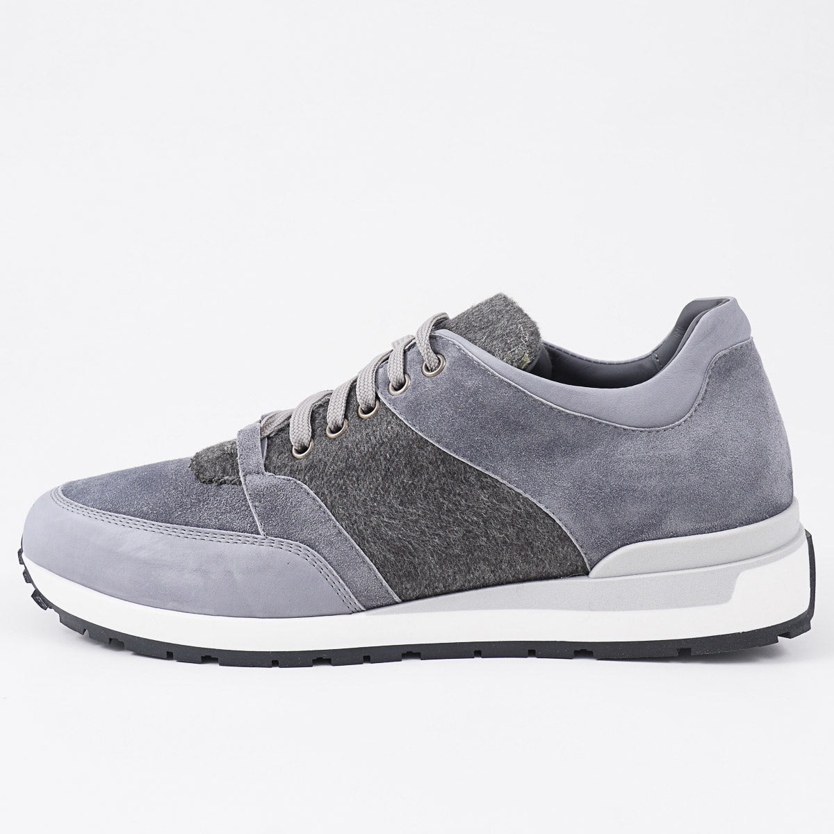 Brett Johnson Calf and Cashmere Sneakers