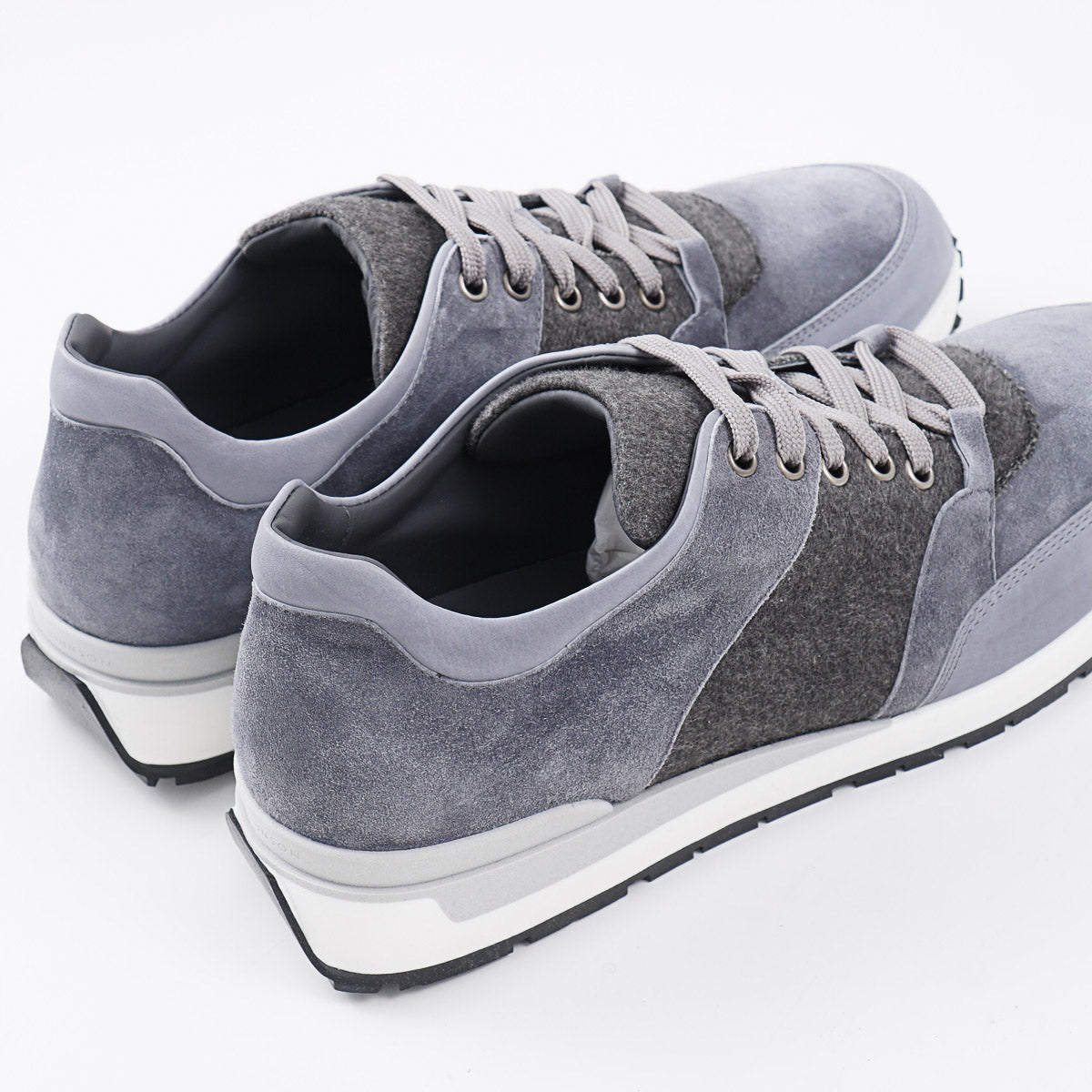 Brett Johnson Calf and Cashmere Sneakers