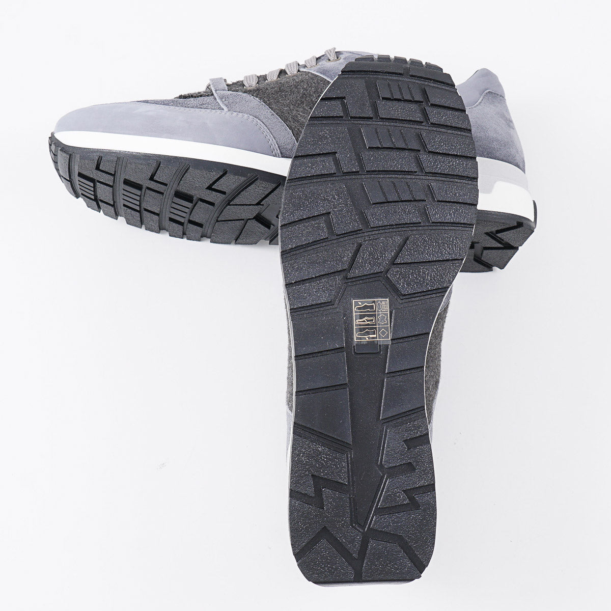 Brett Johnson Calf and Cashmere Sneakers