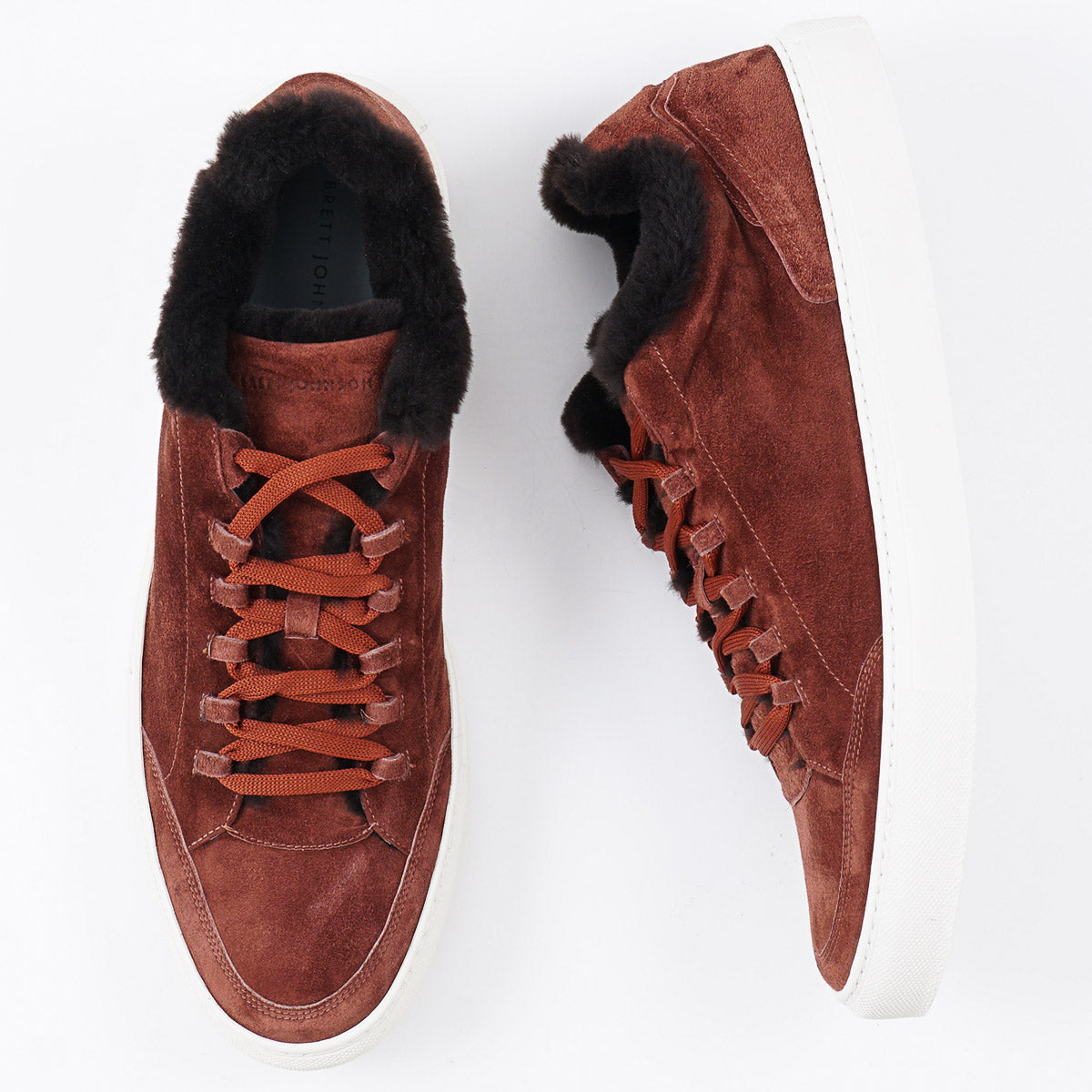 Brett Johnson Fur-Lined 'Siena' Sneakers