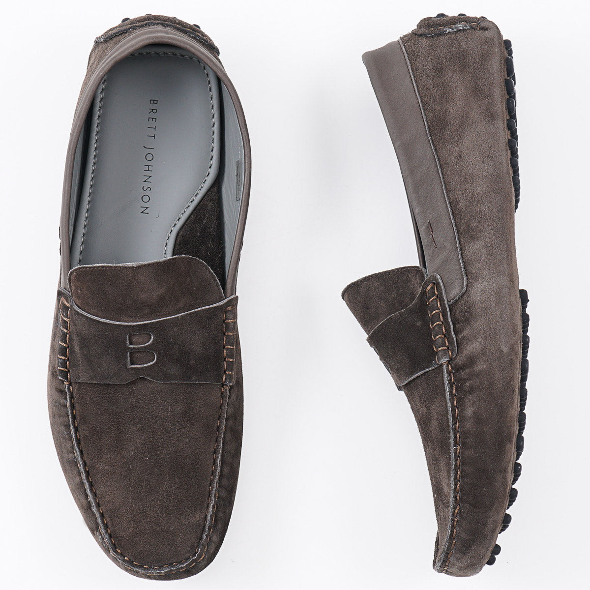 Brett Johnson Suede Driving Loafer
