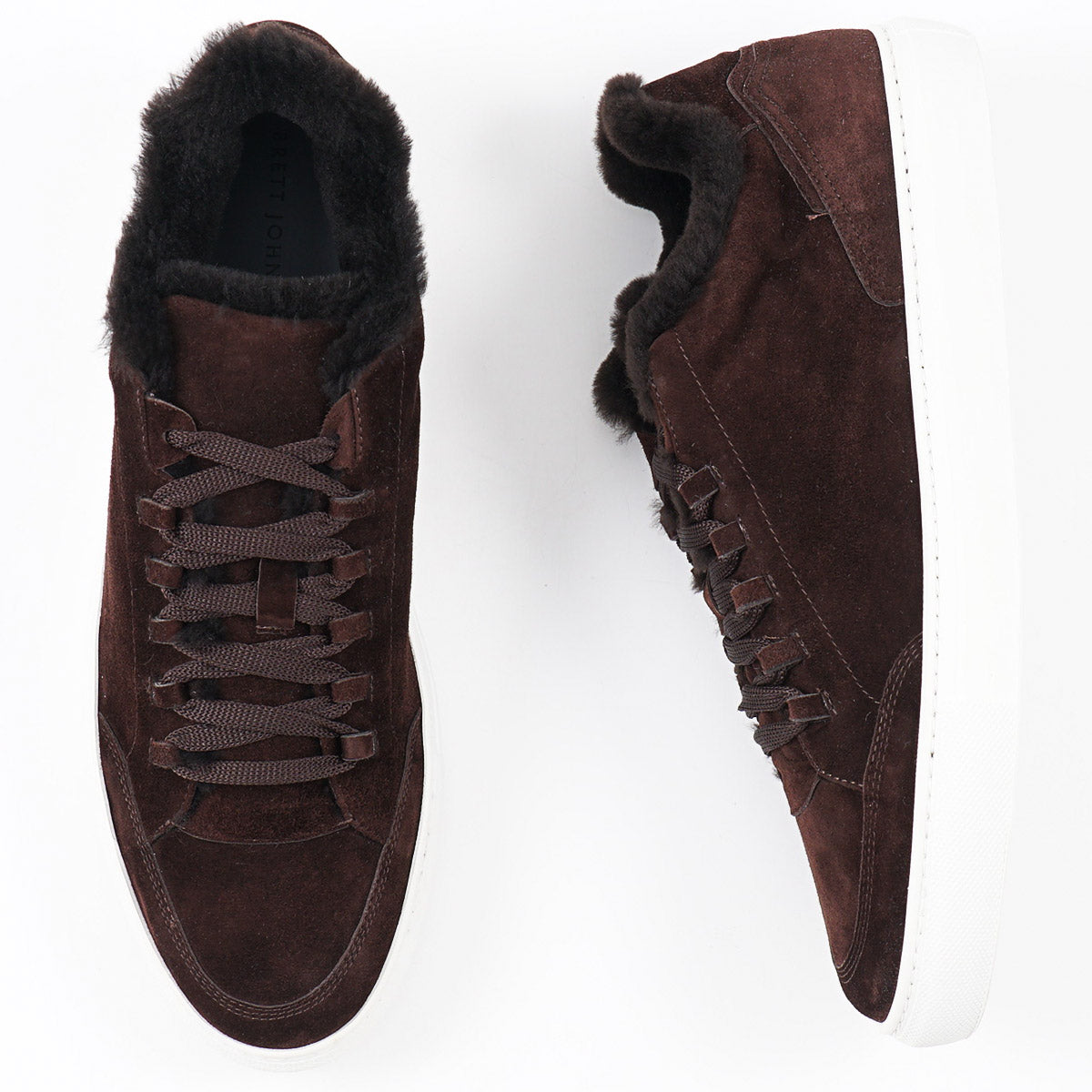Brett Johnson Fur-Lined 'Siena' Sneakers