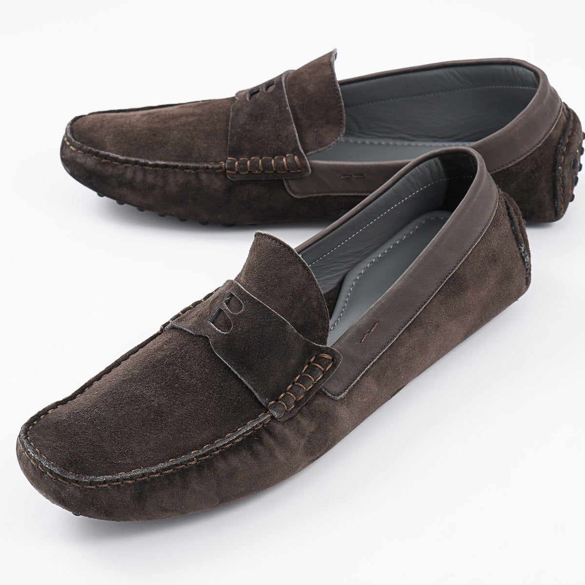 Brett Johnson Suede Driving Loafer