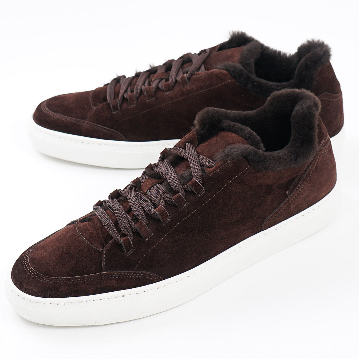 Brett Johnson Fur-Lined 'Siena' Sneakers