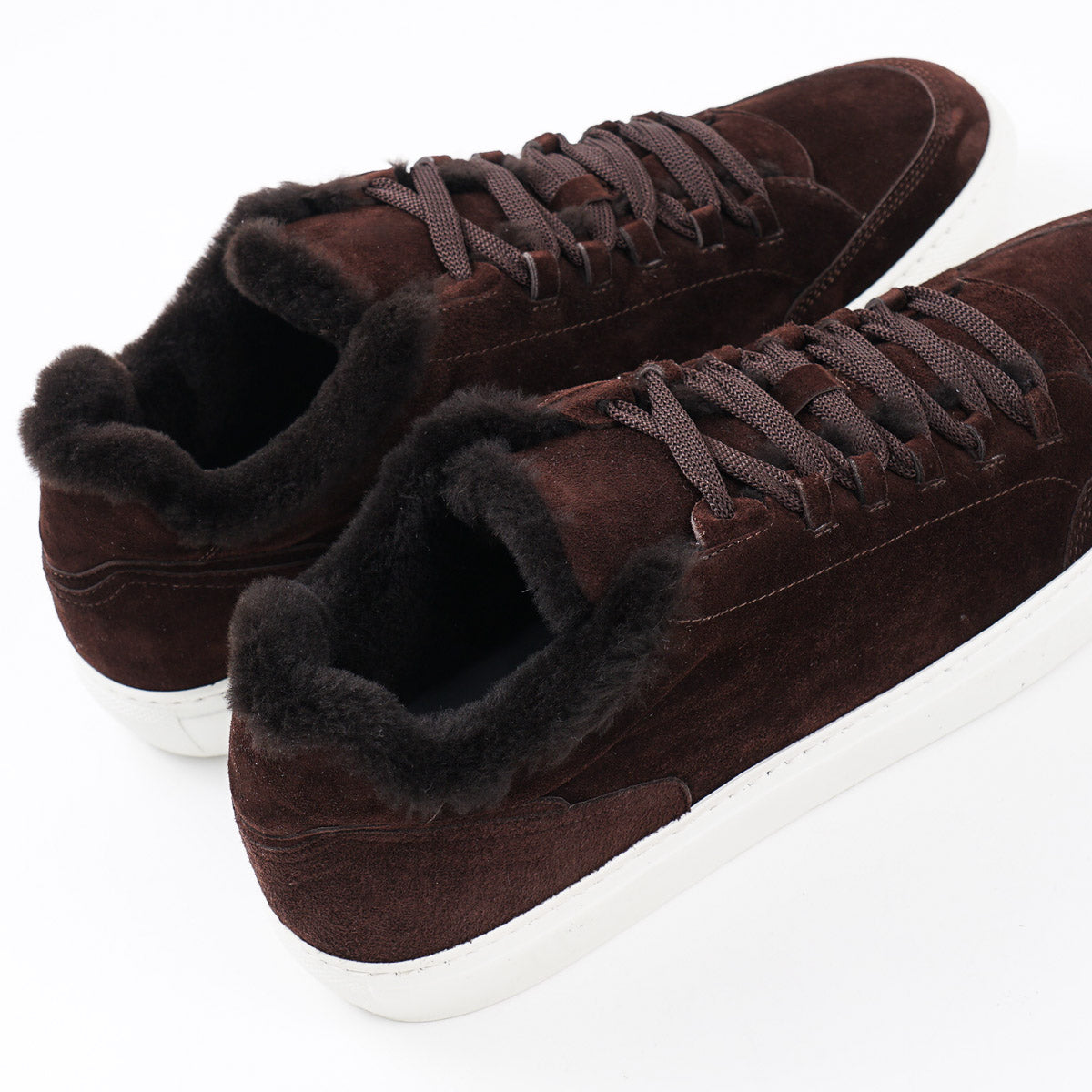 Brett Johnson Fur-Lined 'Siena' Sneakers