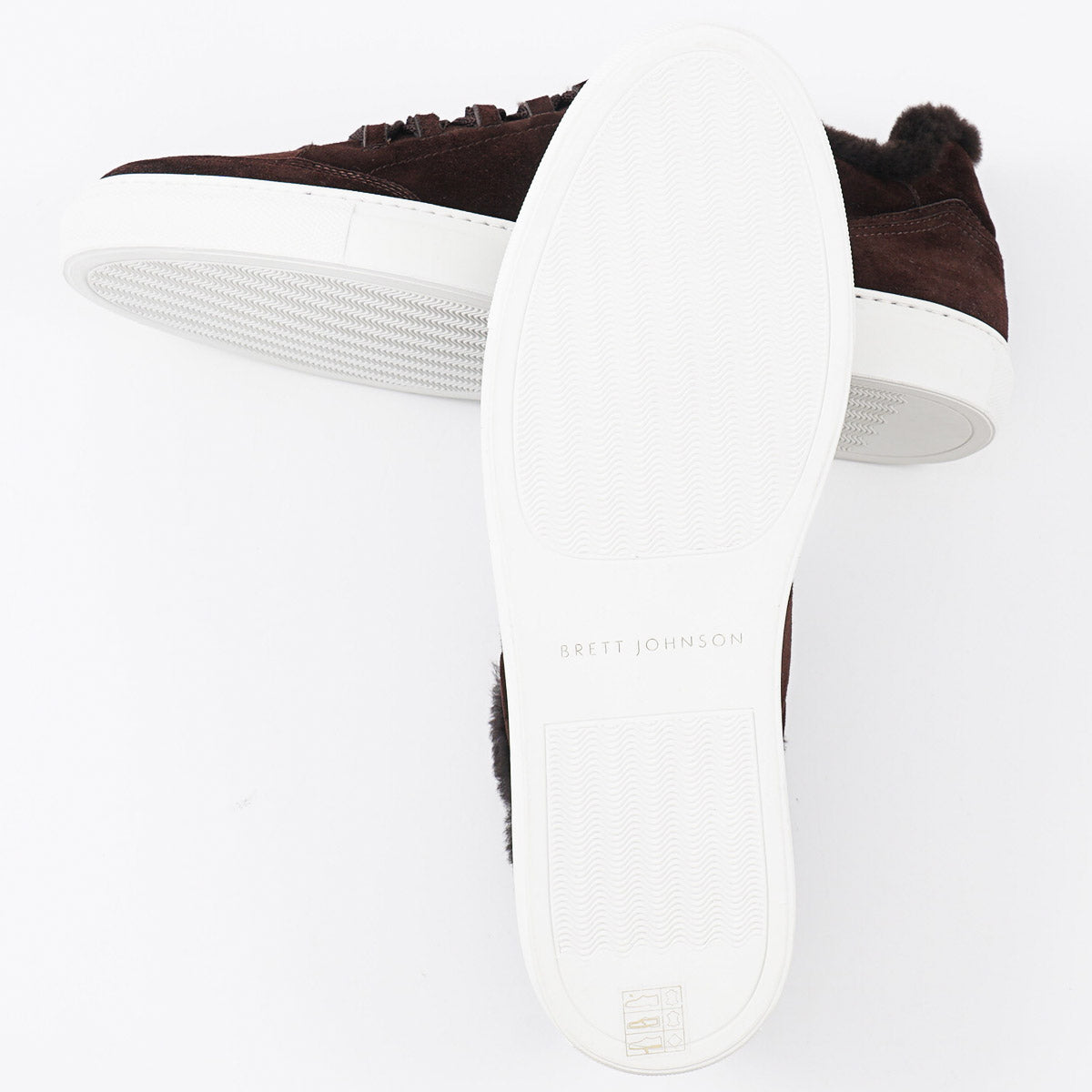 Brett Johnson Fur-Lined 'Siena' Sneakers