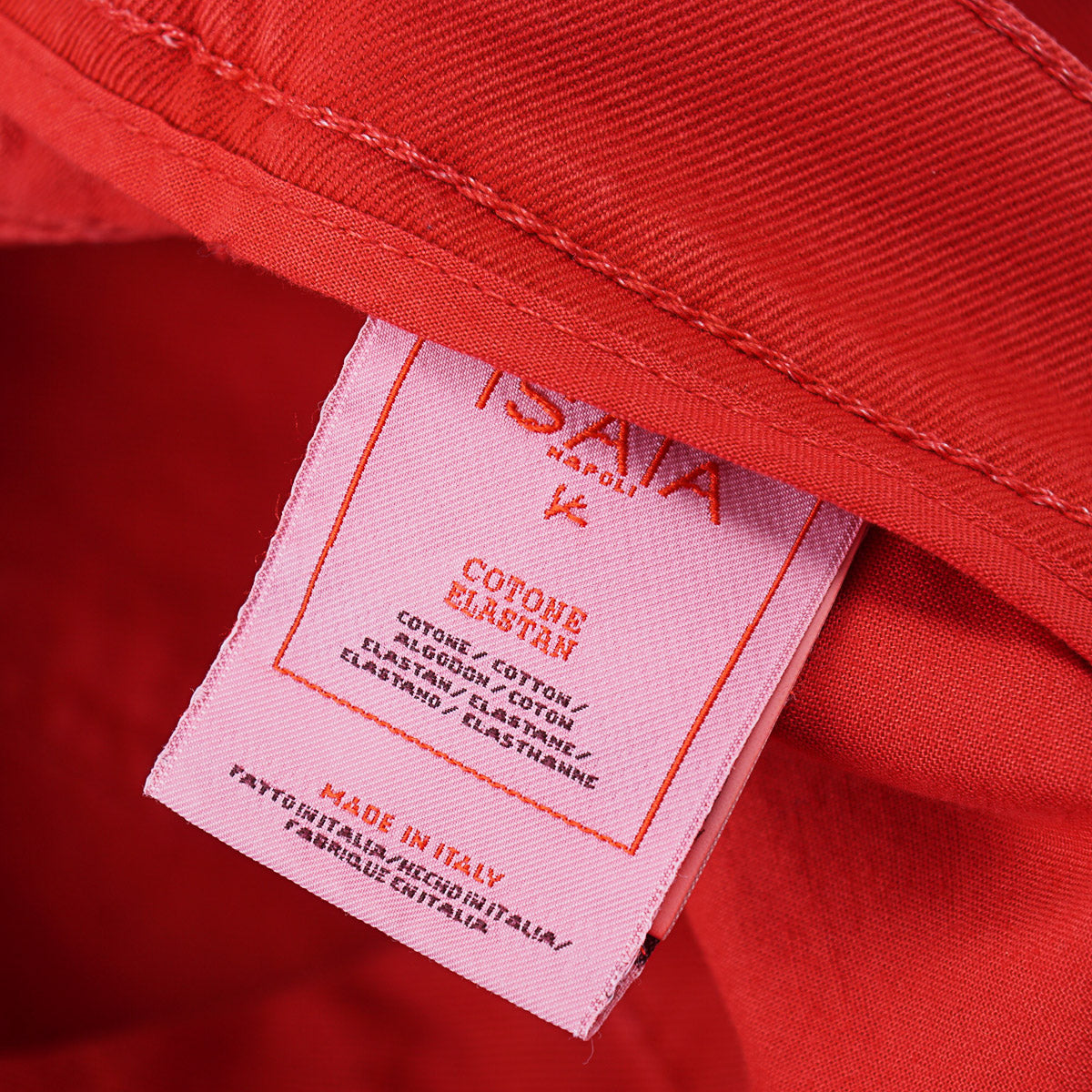 Isaia Slim Straight Twill Denim Jeans