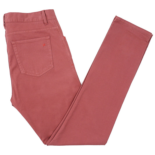 Isaia Straight-Fit Twill Jeans