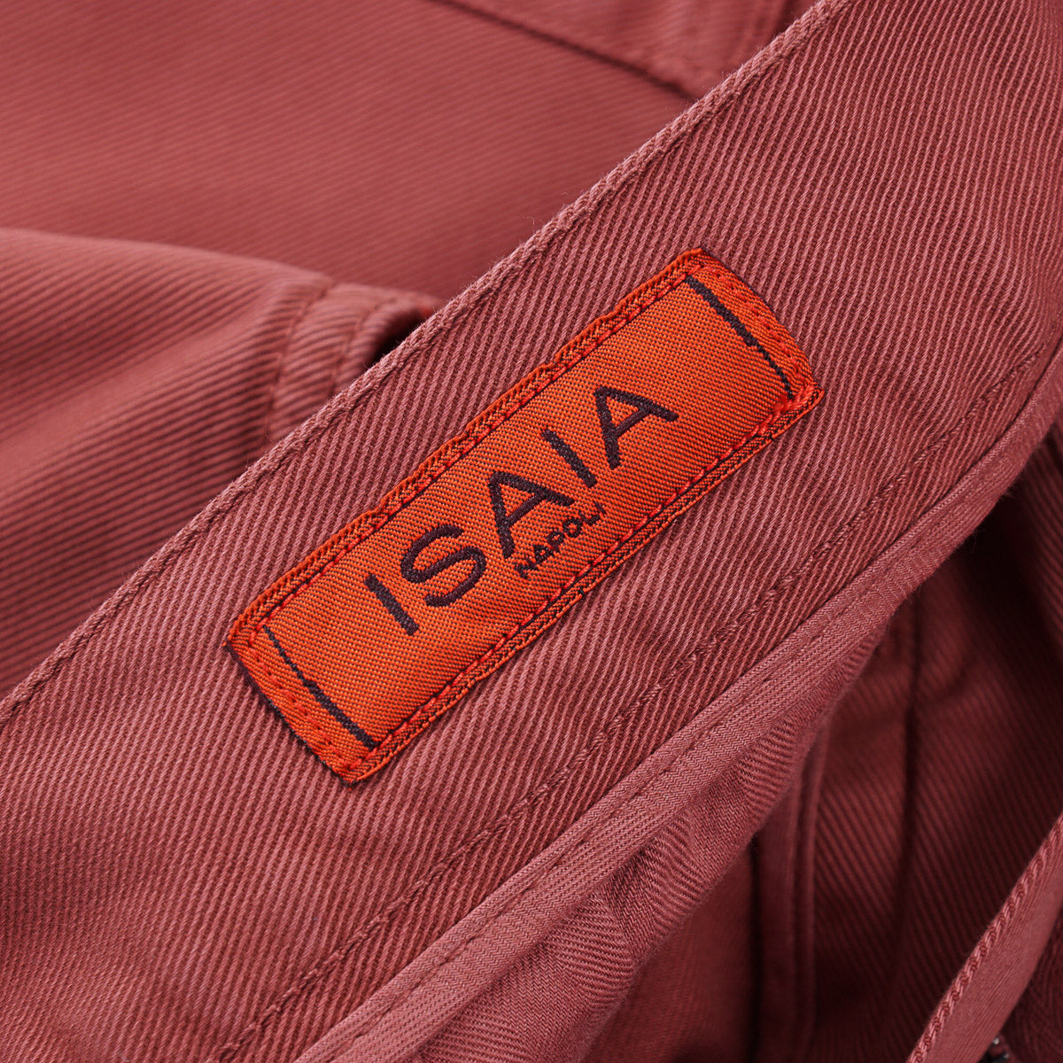 Isaia Straight-Fit Twill Jeans