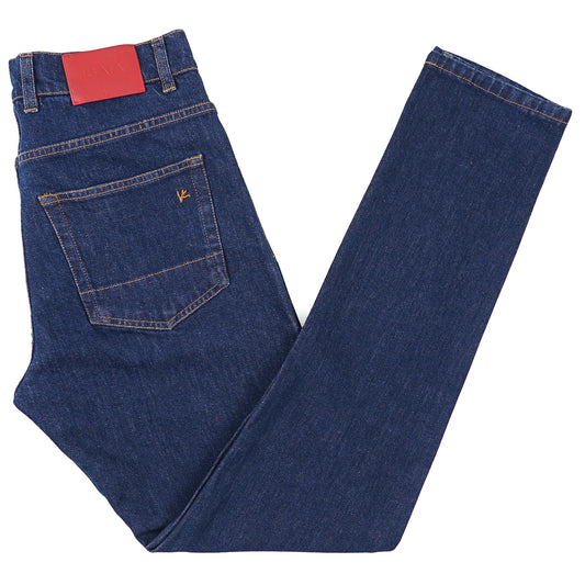 Isaia 'Chiaja' Tapered-Fit Denim Jeans