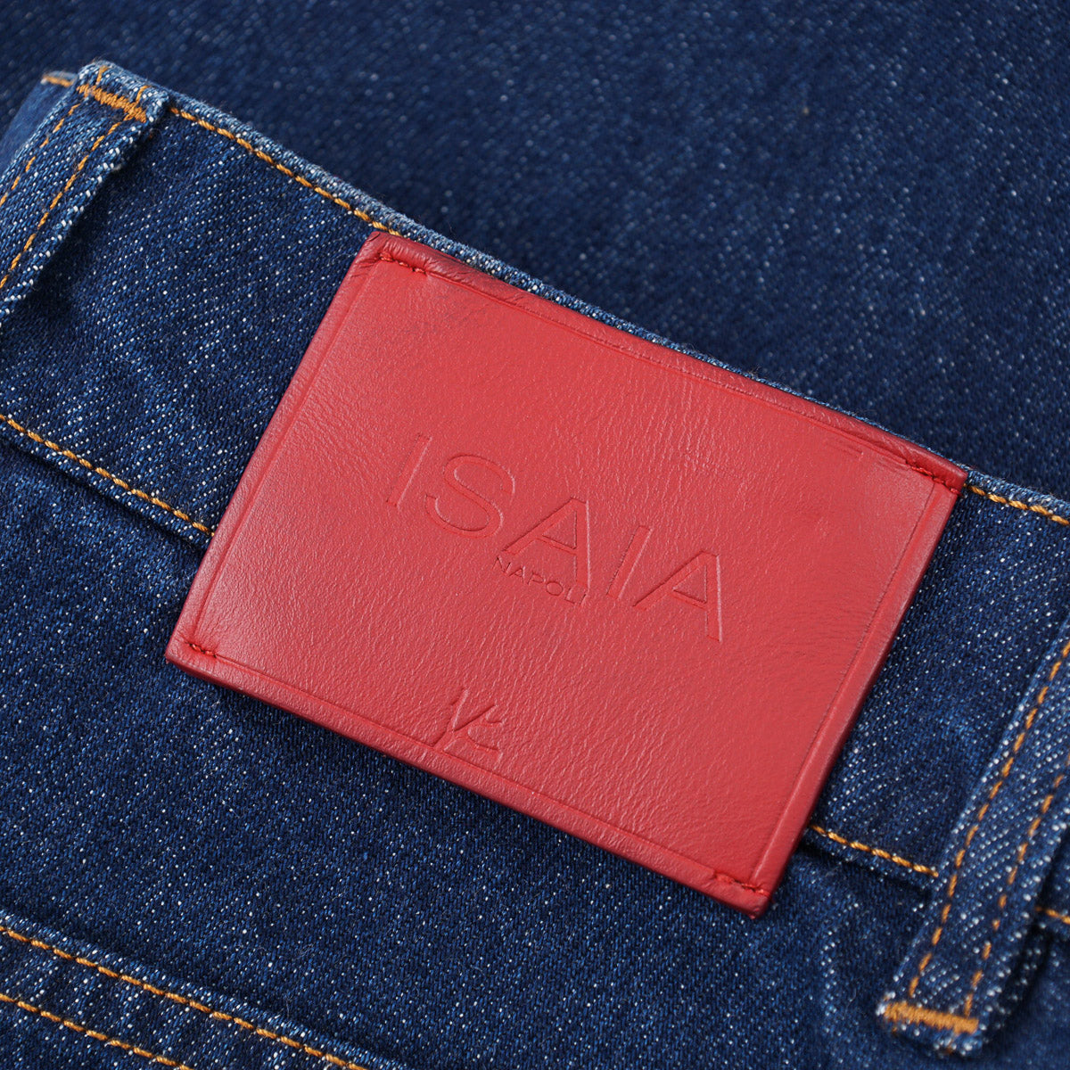 Isaia 'Chiaja' Tapered-Fit Denim Jeans