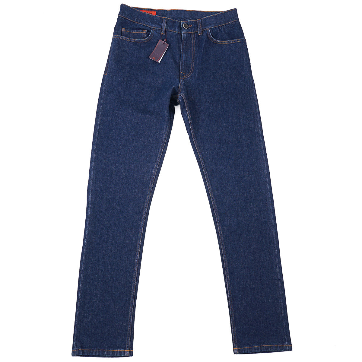 Isaia 'Chiaja' Tapered-Fit Denim Jeans