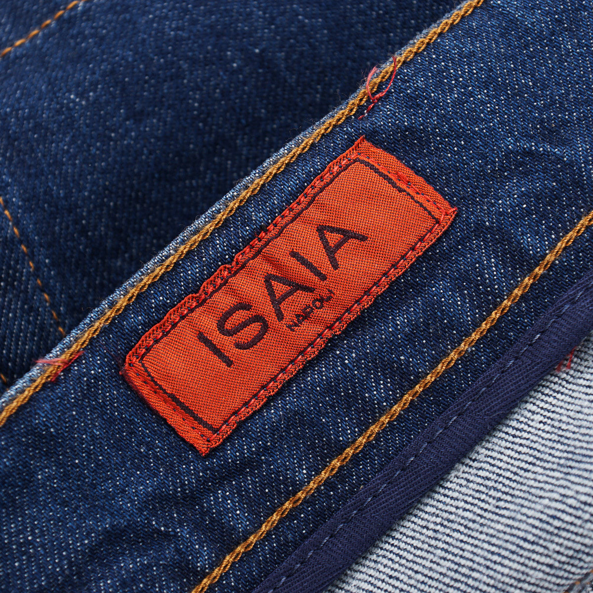 Isaia 'Chiaja' Tapered-Fit Denim Jeans