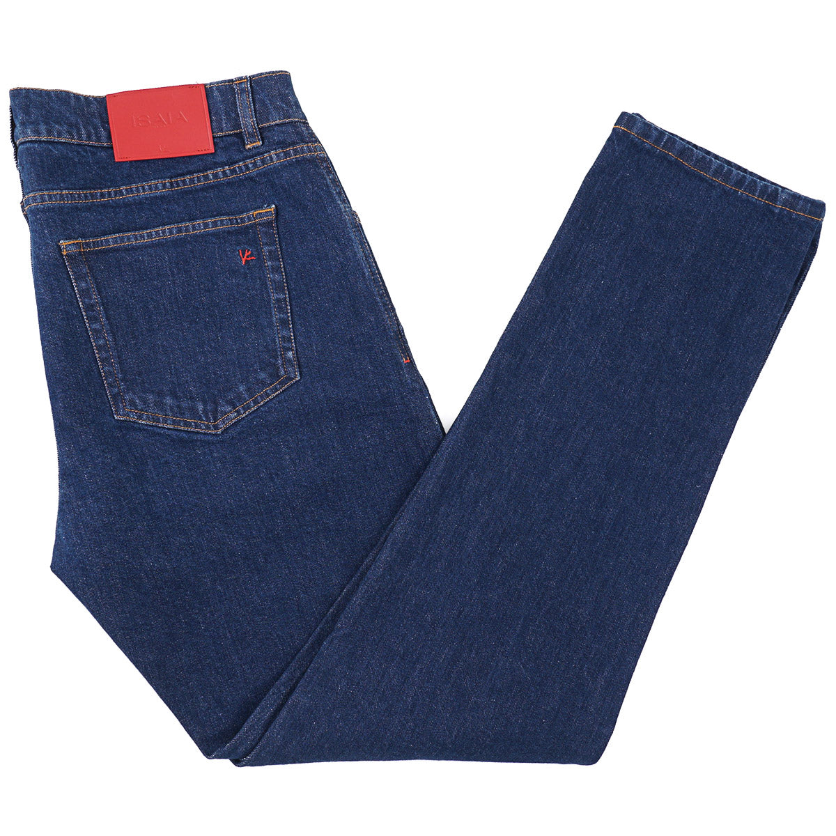 Isaia 'Forcella' Straight-Fit Denim Jeans