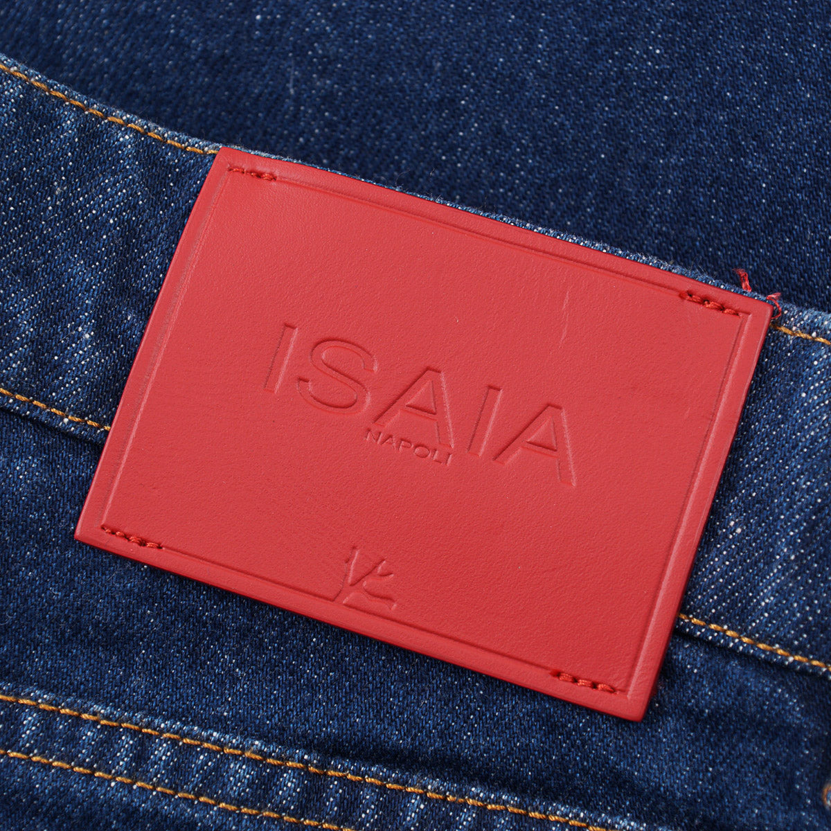 Isaia 'Forcella' Straight-Fit Denim Jeans