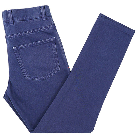Isaia Tapered-Fit Denim Jeans