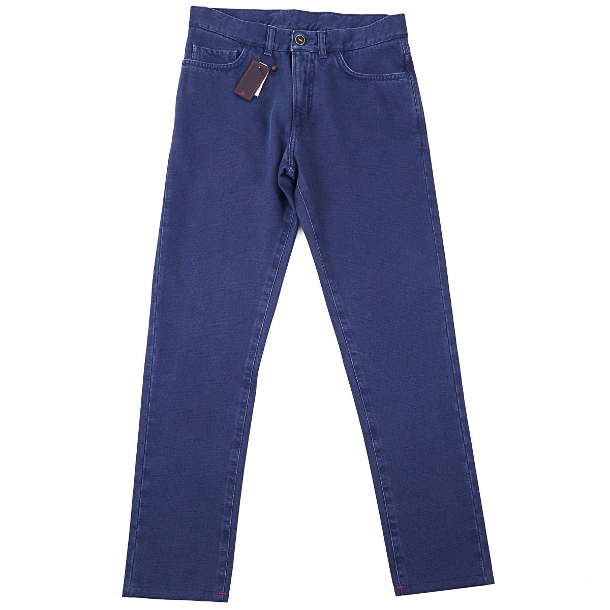 Isaia Tapered-Fit Denim Jeans