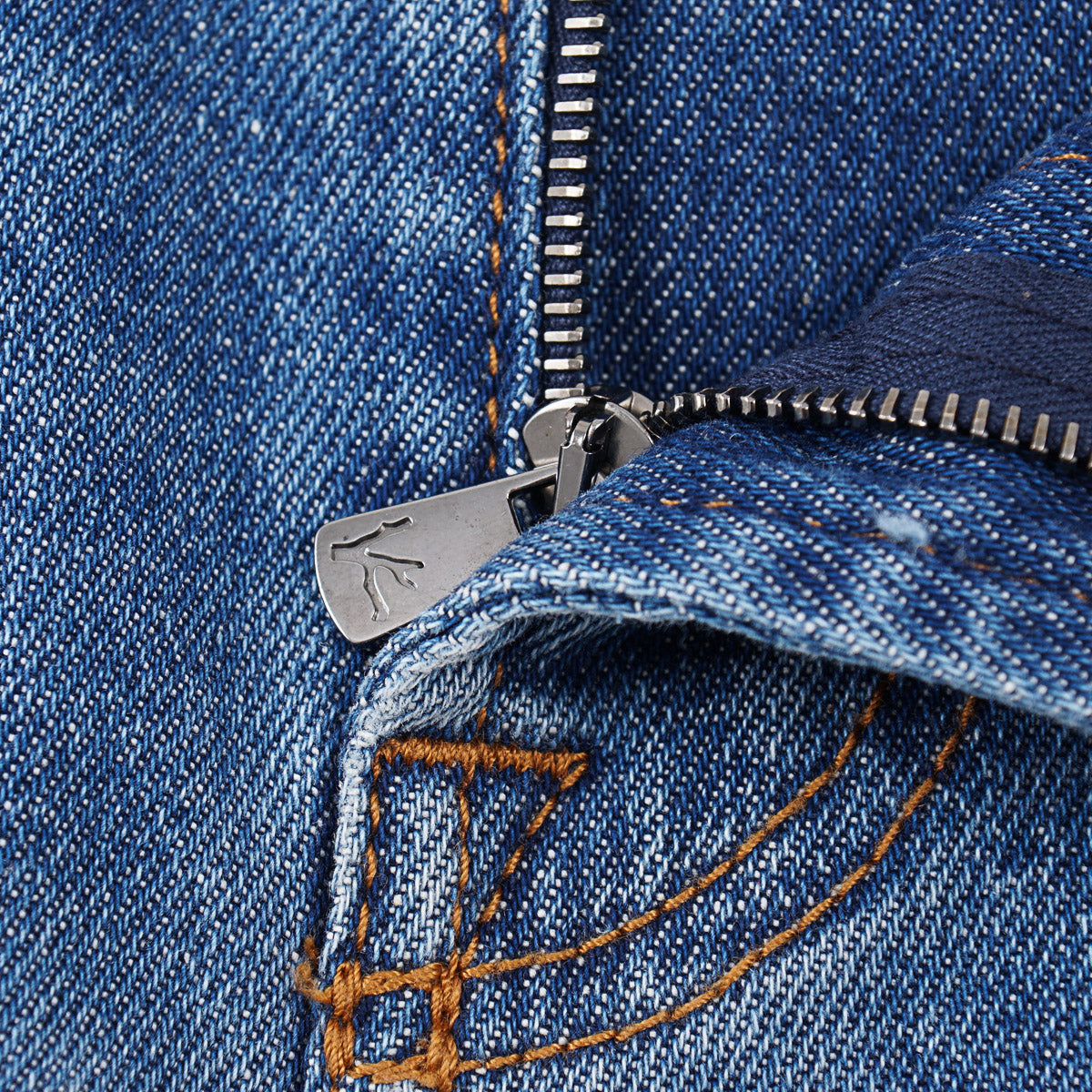 Isaia Contrast Wash Denim Jeans