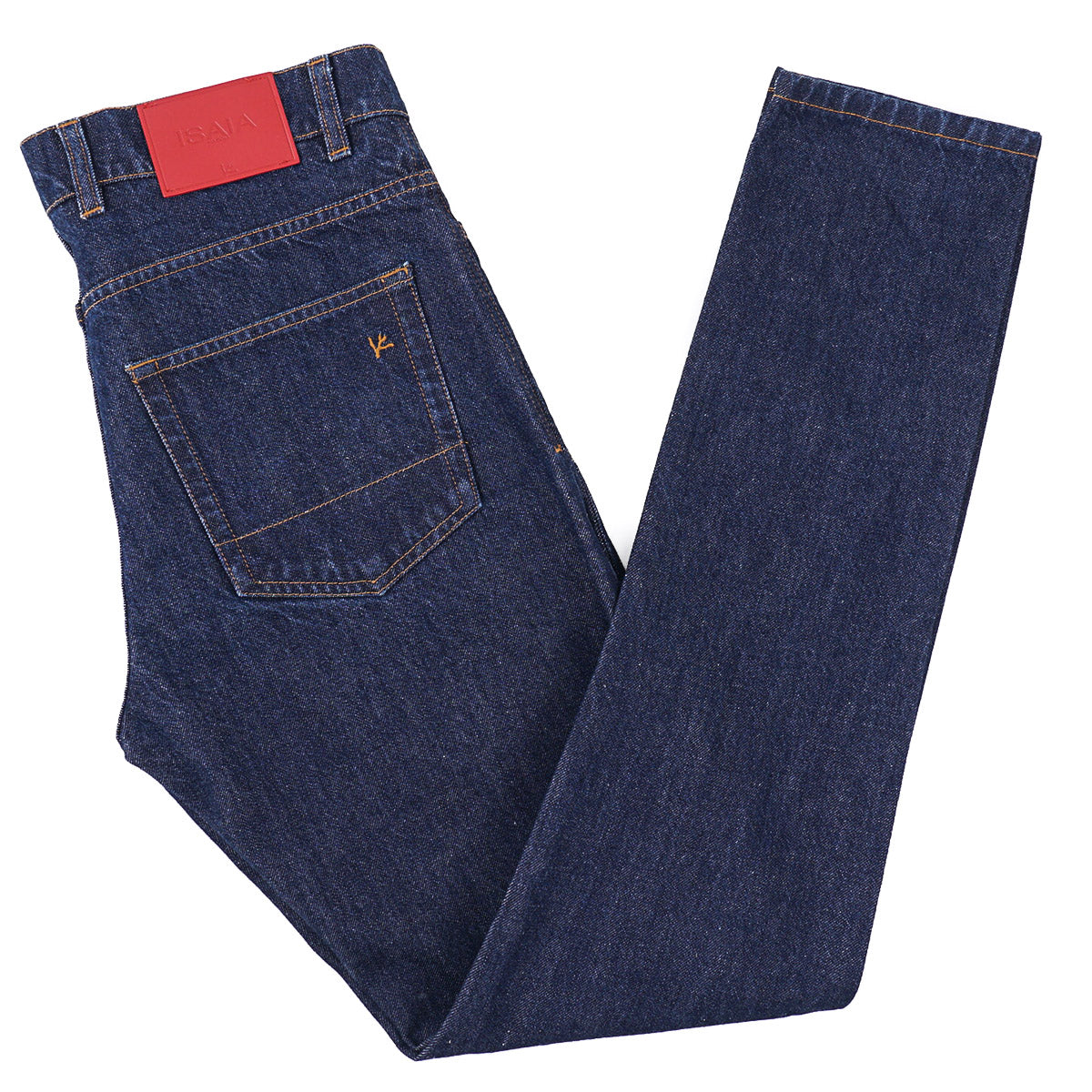 Isaia 'Chiaja' Tapered-Fit Denim Jeans