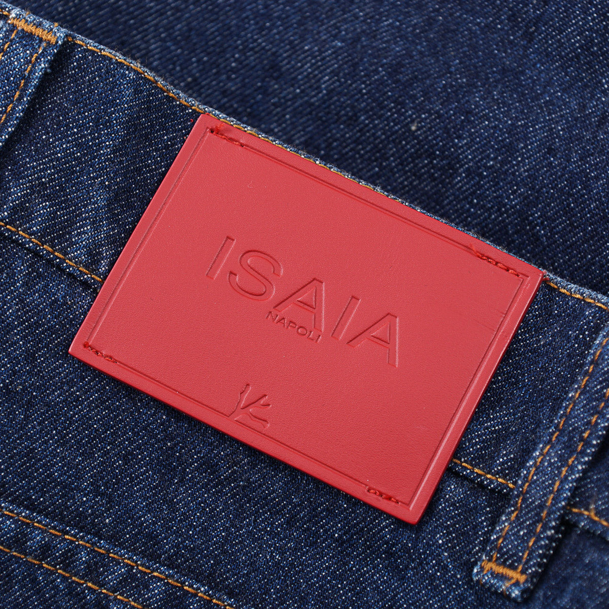 Isaia 'Chiaja' Tapered-Fit Denim Jeans