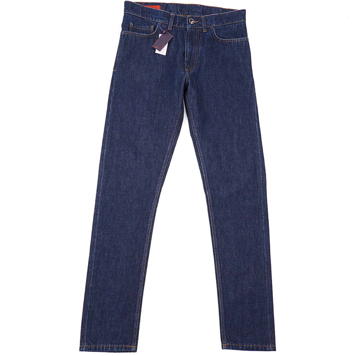 Isaia 'Chiaja' Tapered-Fit Denim Jeans