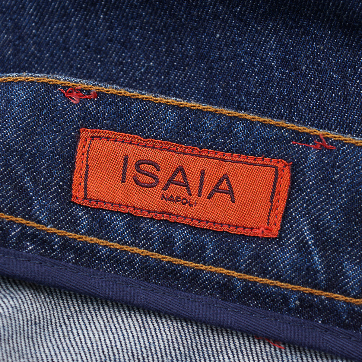Isaia 'Chiaja' Tapered-Fit Denim Jeans