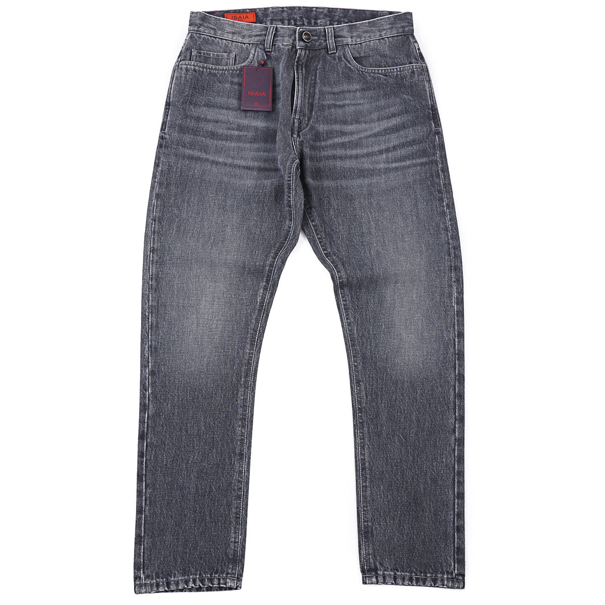 Isaia Contrast Wash Denim Jeans
