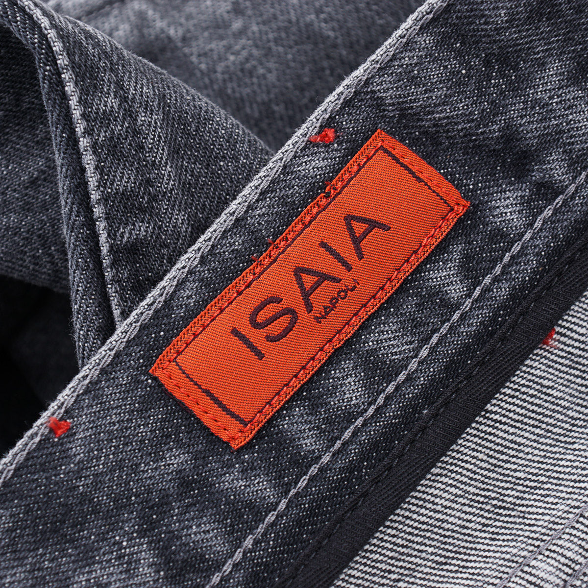Isaia Contrast Wash Denim Jeans