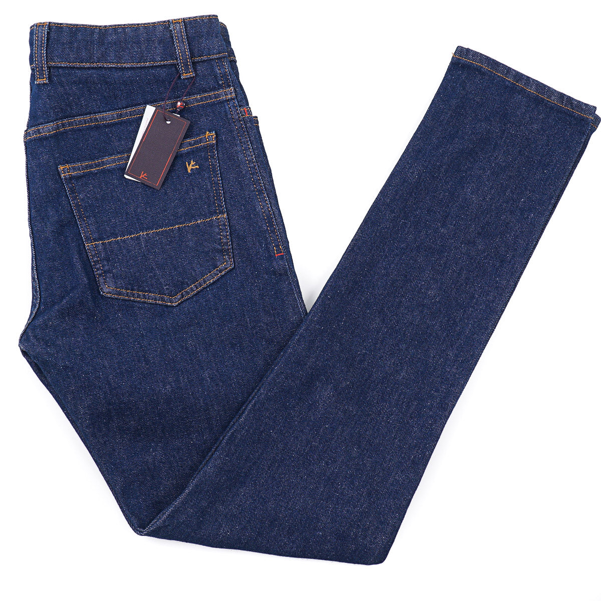 Isaia Slim Tapered Denim Jeans