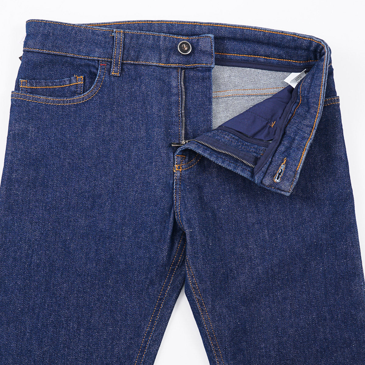 Isaia Slim Tapered Denim Jeans