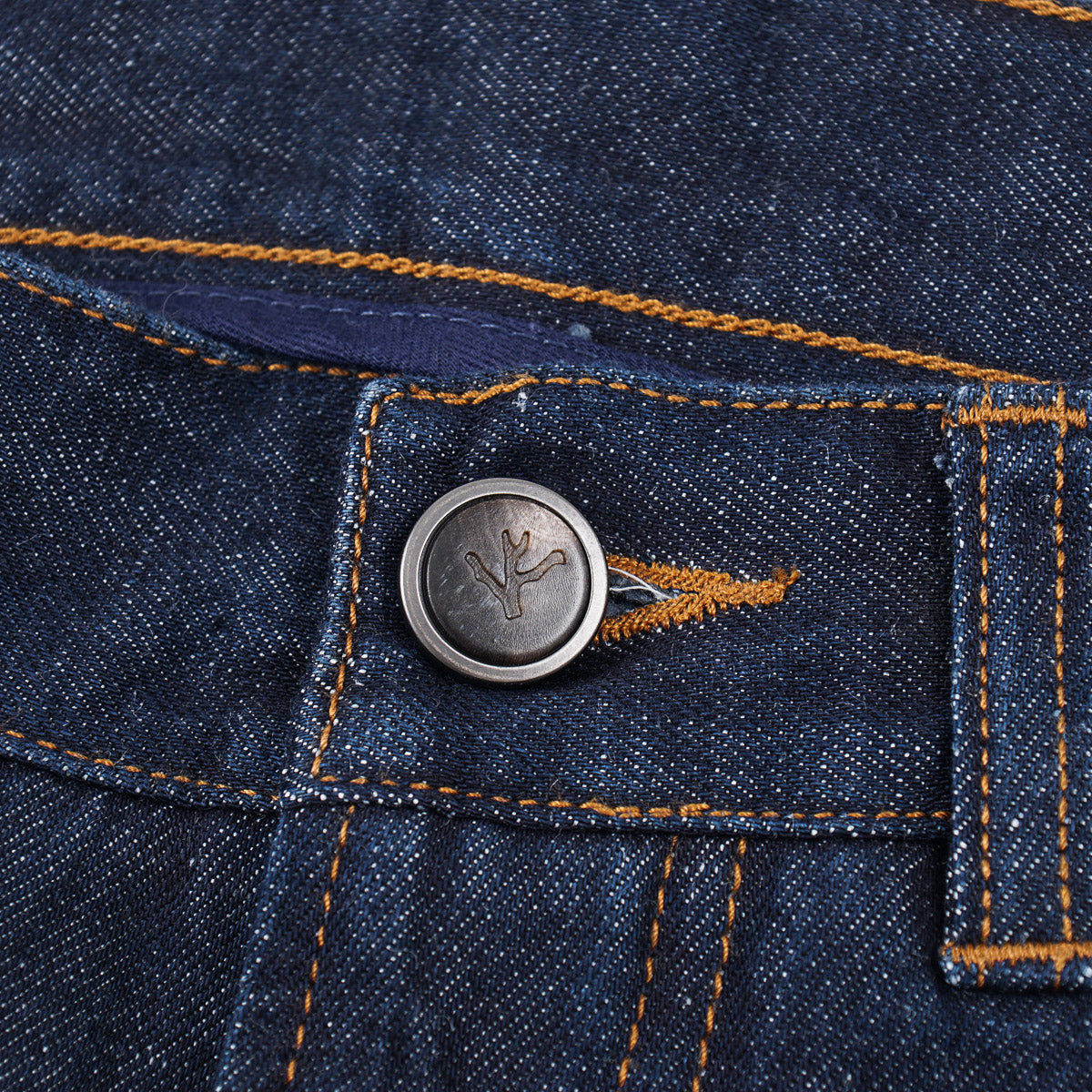 Isaia Straight-Fit Linen-Cotton Denim Jeans