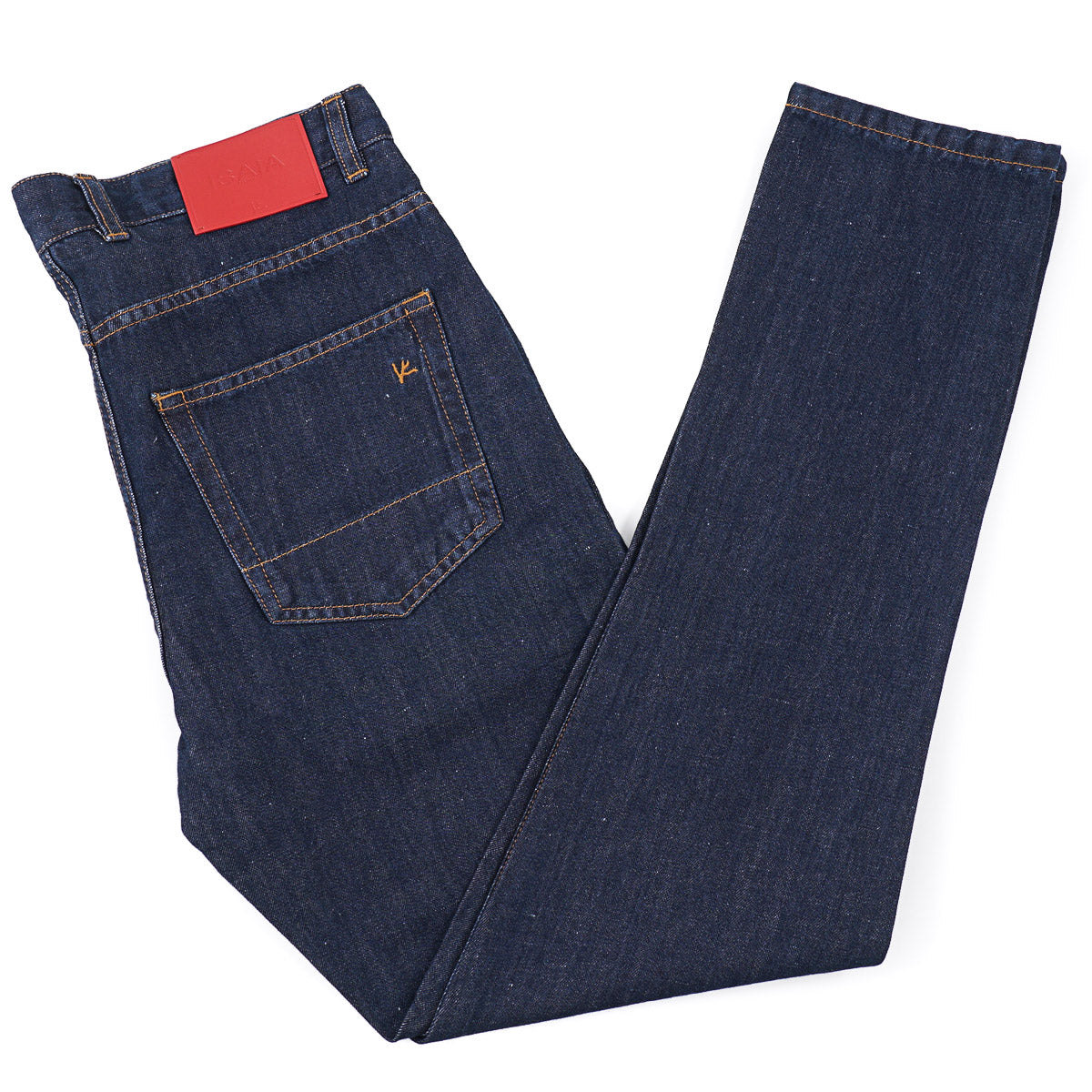 Isaia Tapered-Fit Linen-Cotton Denim Jeans - Top Shelf Apparel