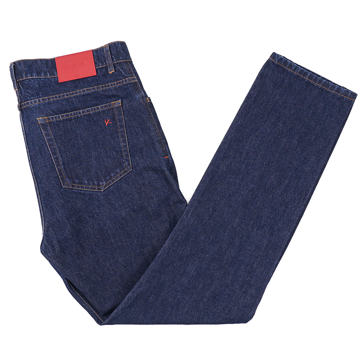 Isaia 'Spaccanapoli' Straight-Fit Denim Jeans