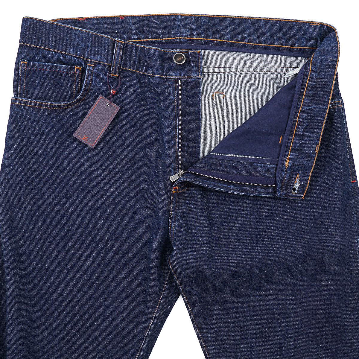Isaia 'Spaccanapoli' Straight-Fit Denim Jeans