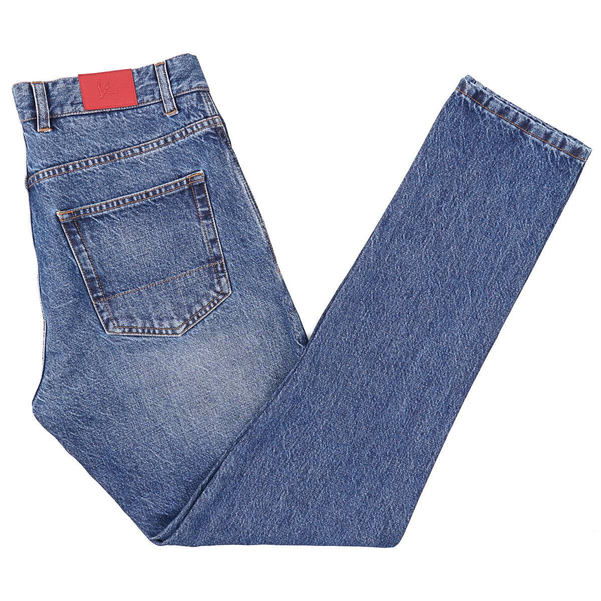 Isaia 'Chiaja' Tapered-Fit Denim Jeans