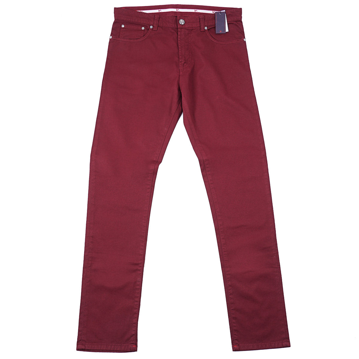 Isaia Regular-Fit Garment Dyed Jeans