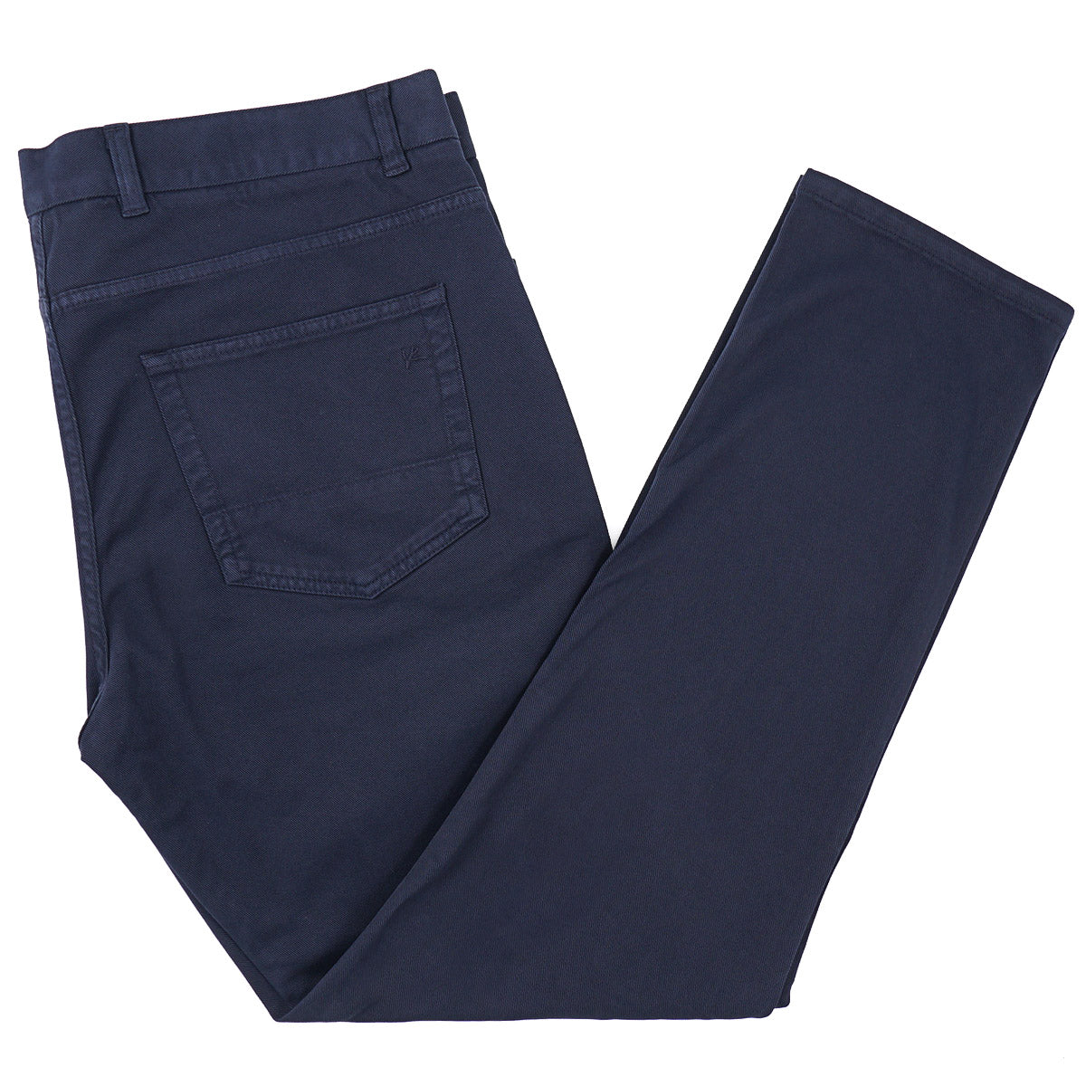 Isaia Straight-Fit Twill Jeans