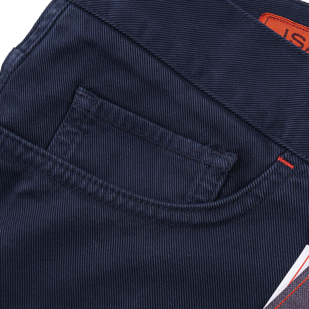 Isaia Straight-Fit Twill Jeans