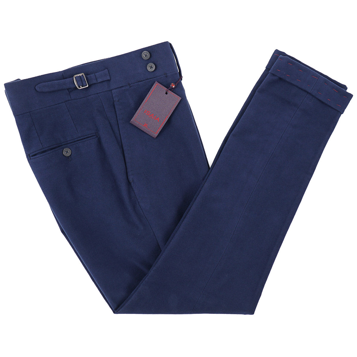 Isaia 'Casalnuovo' Moleskin Cotton Pants