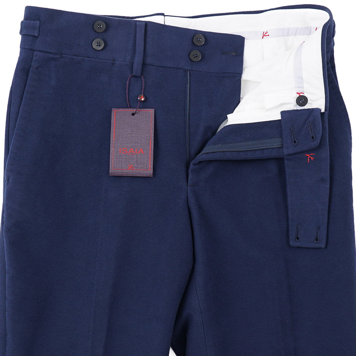 Isaia 'Casalnuovo' Moleskin Cotton Pants