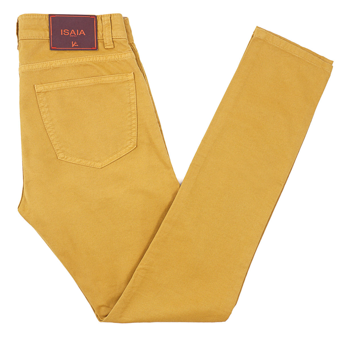 Isaia Slim-Fit Garment Dyed Jeans