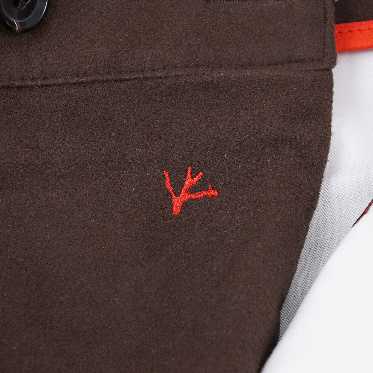 Isaia Moleskin Pants with Cargo Pockets