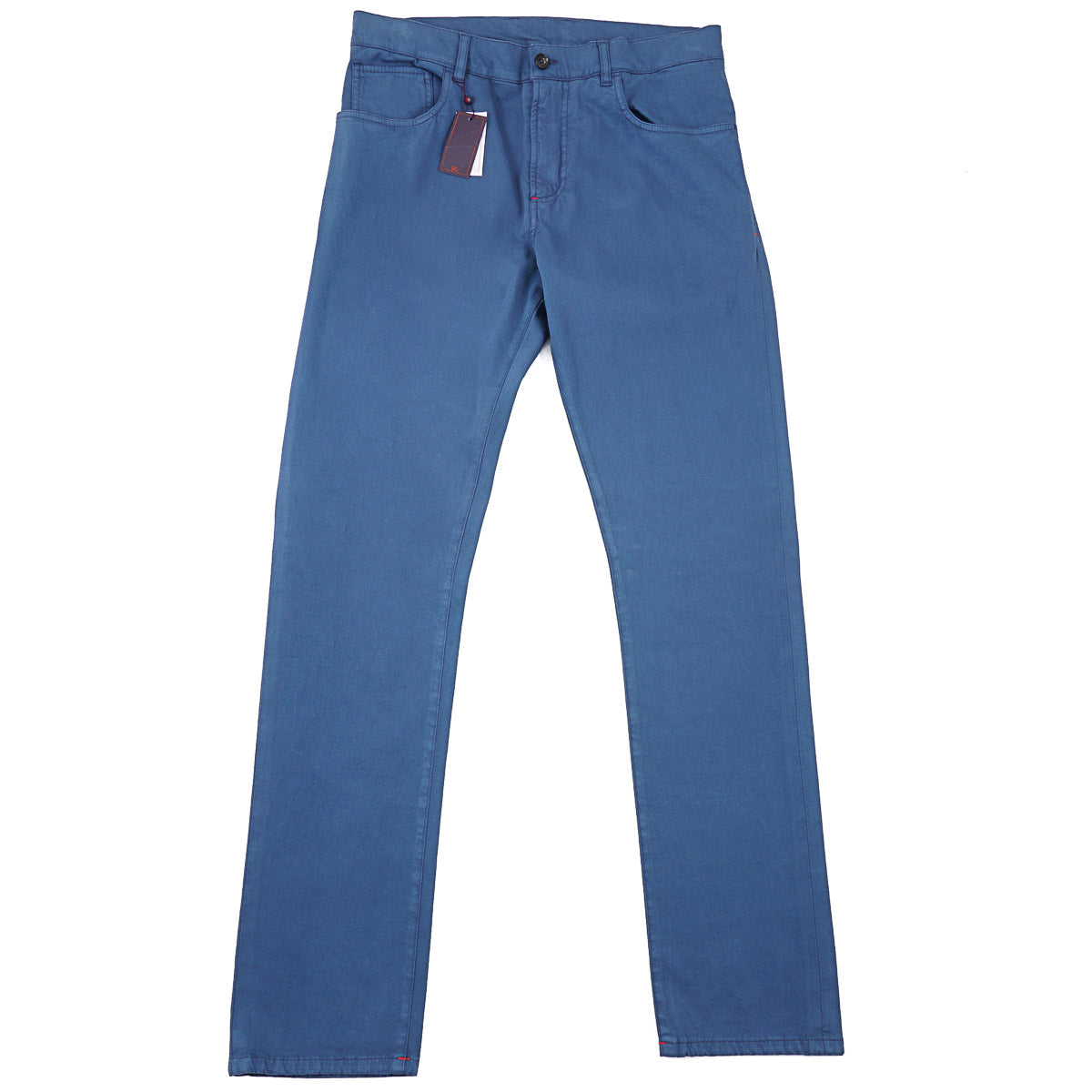 Isaia Cotton-Cashmere 5-Pocket Pants