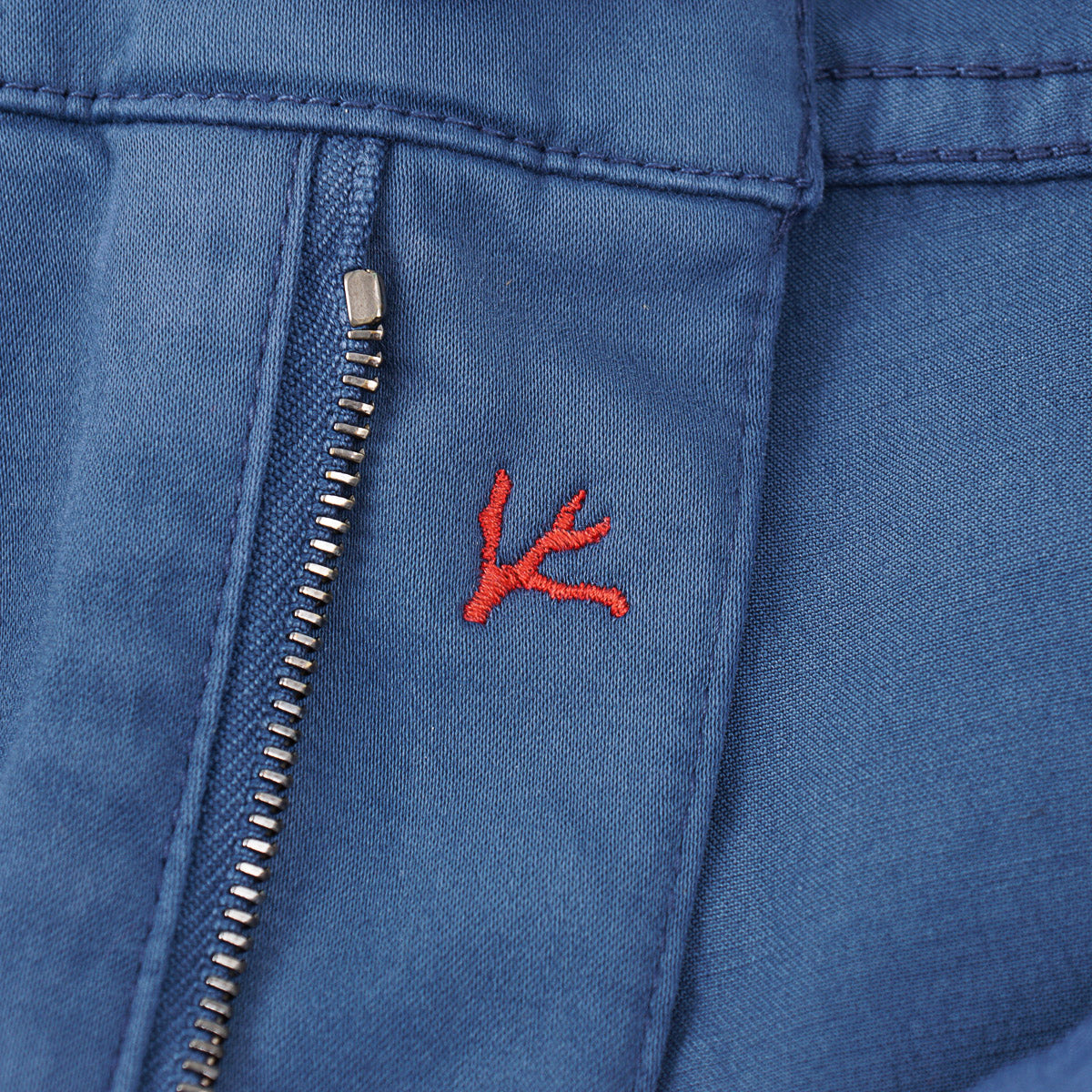 Isaia Cotton-Cashmere 5-Pocket Pants