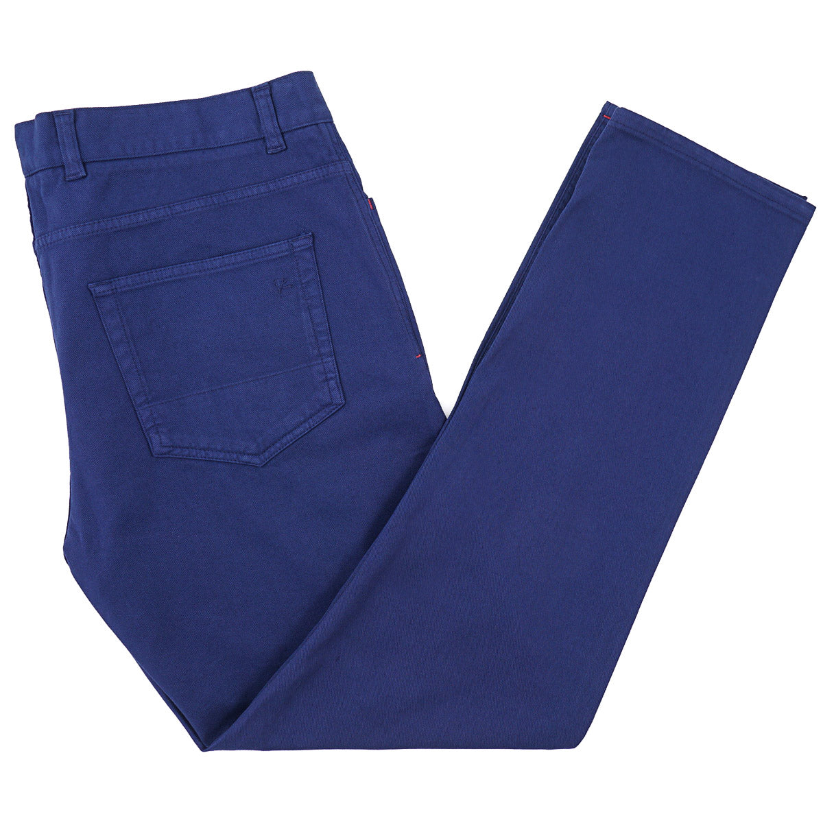Isaia Slim Straight Twill Jeans