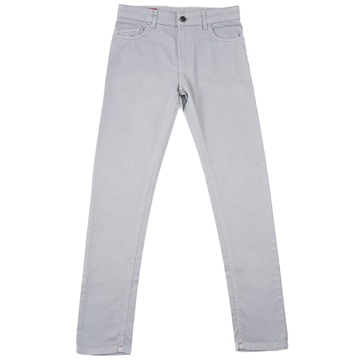 Isaia Slim Straight Twill Jeans