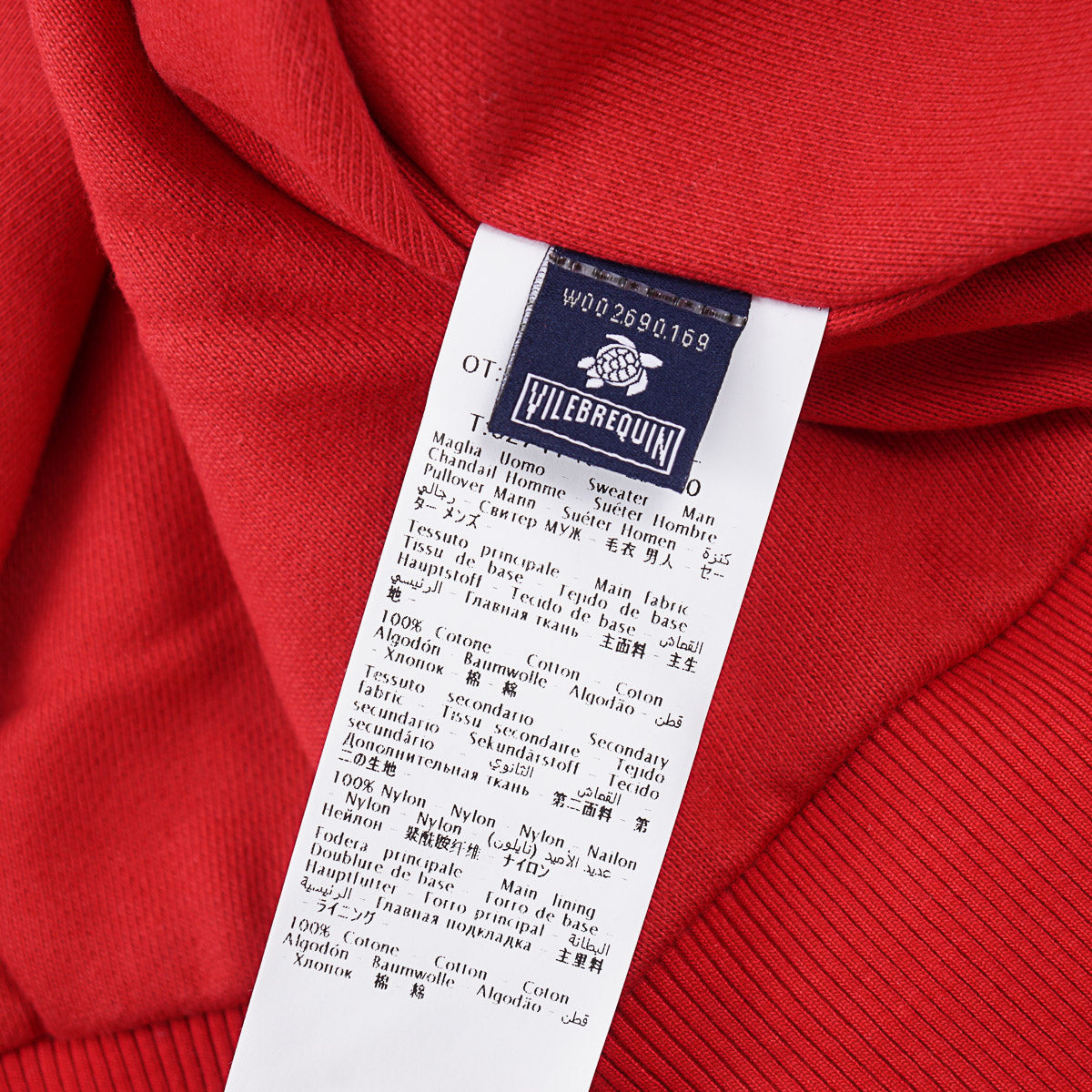 Vilebrequin Cotton and Tech Fabric Sweatshirt