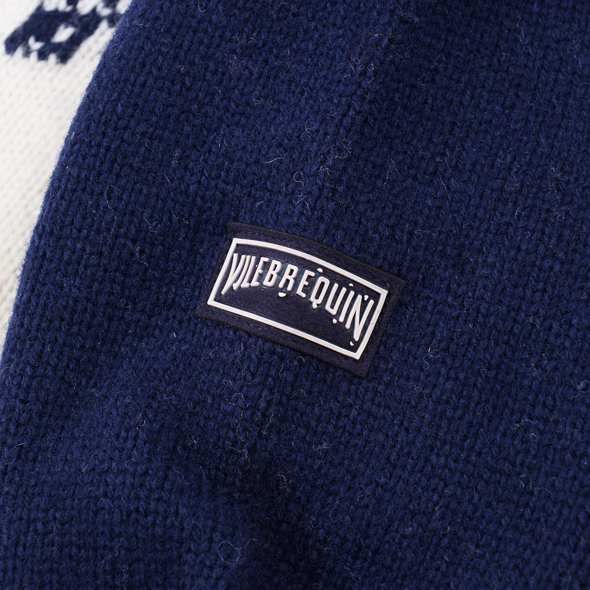 Vilebrequin Full-Zip Wool Bomber Cardigan