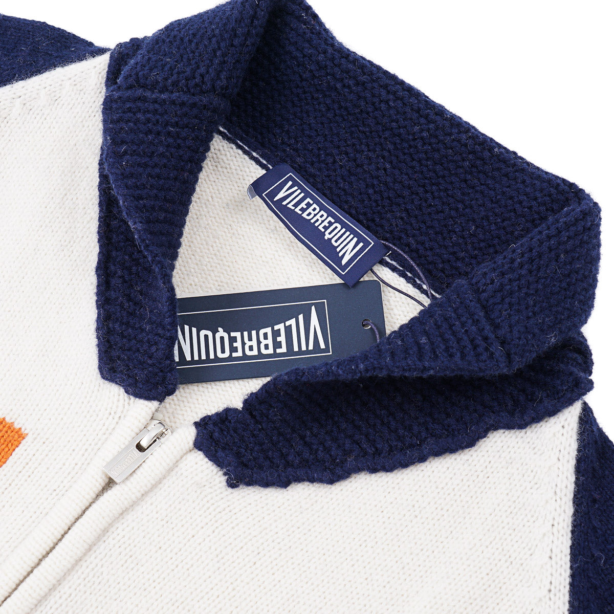 Vilebrequin Full-Zip Wool Bomber Cardigan